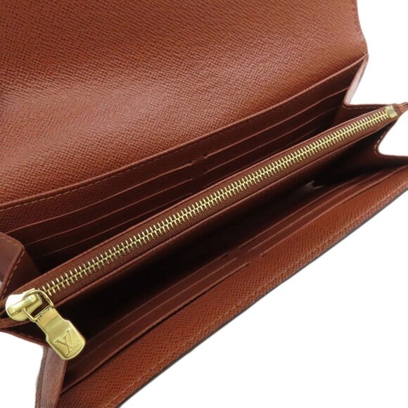 LOUIS VUITTON Brown Monogram Wallet - Picture 5 of 11